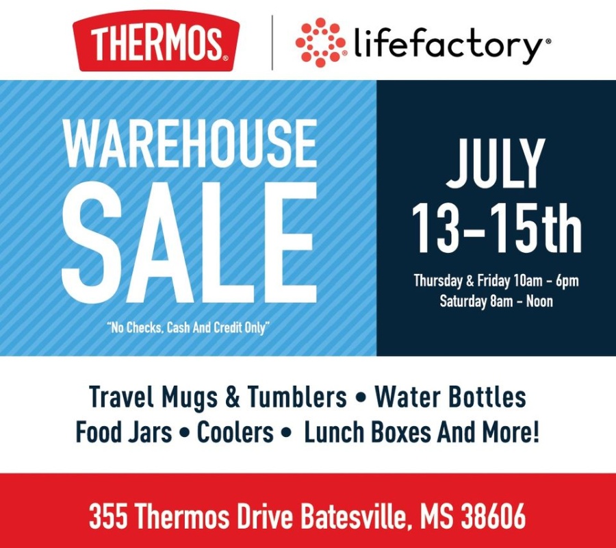 Thermos Brand Warehouse Sale
