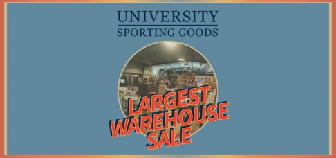 University Sporting Goods Warehouse Sale